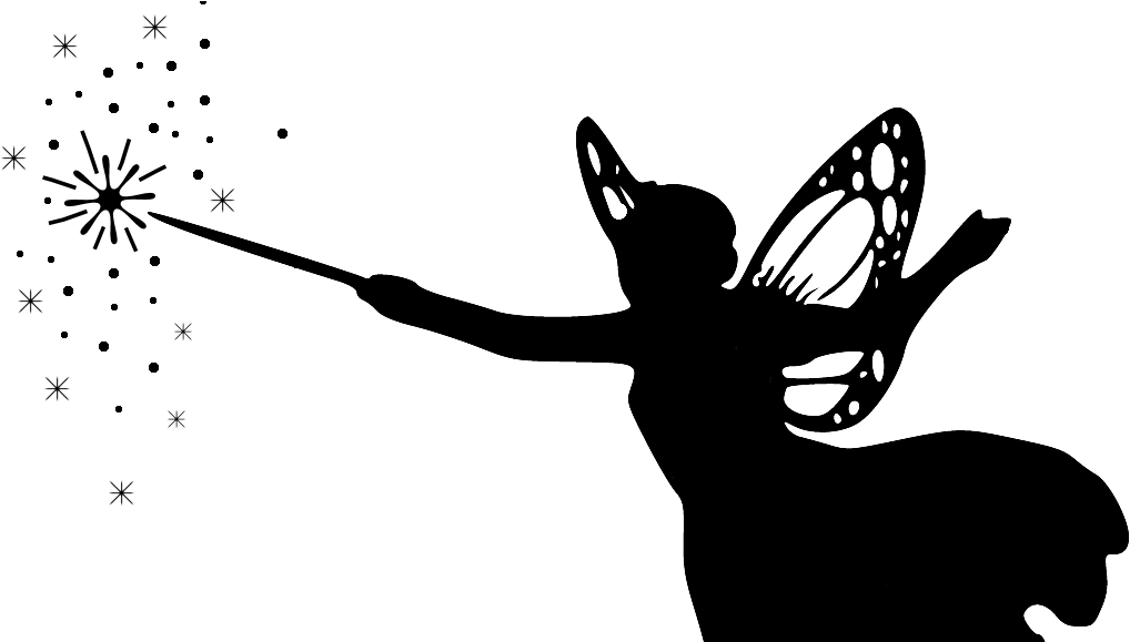 Create With Tlc - Fairy Clip Art (1100x578), Png Download