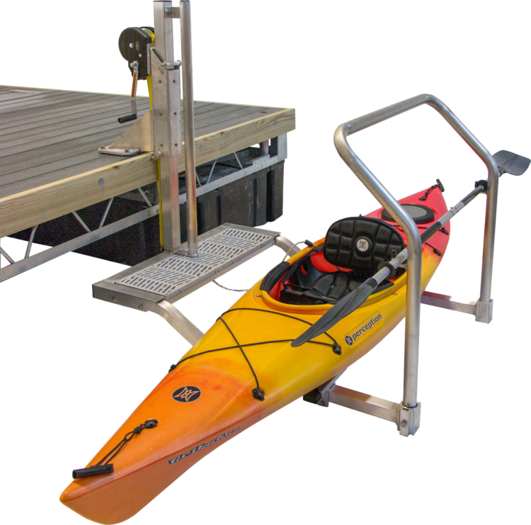 Kayak Dock Lift (750x741), Png Download