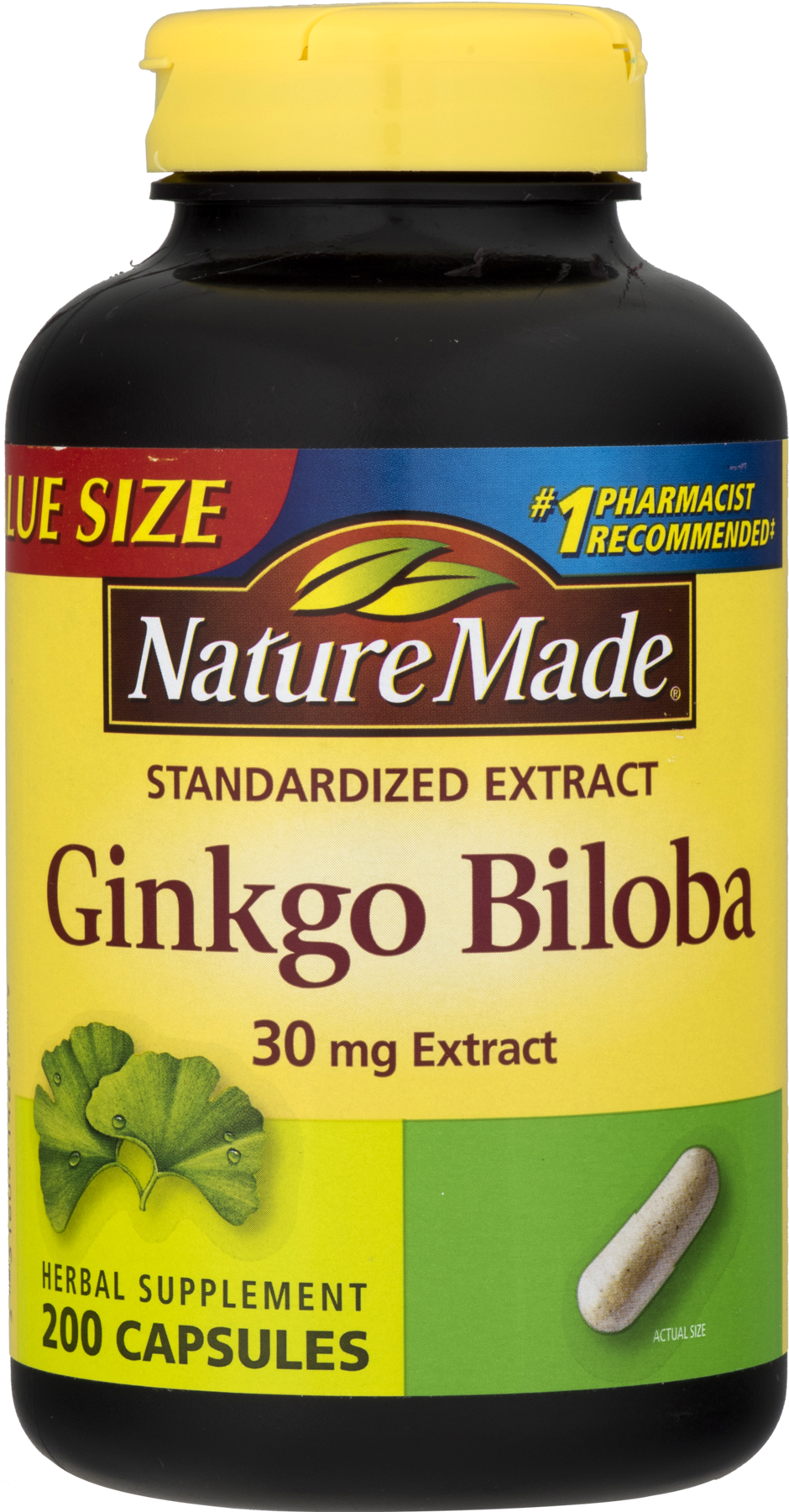 Nature Made Nutritional Products Nature Made Ginkgo (1800x1800), Png Download