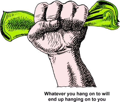 Fist Of Money Clipart - Grip Clip Art (400x340), Png Download