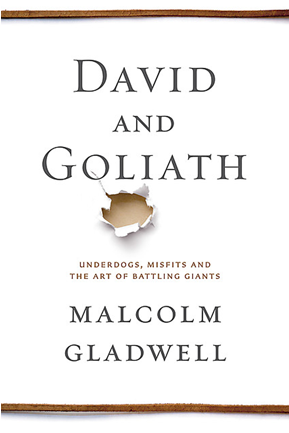 David And Goliath Malcolm Gladwell - David And Goliath By Malcolm Gladwell (864x432), Png Download