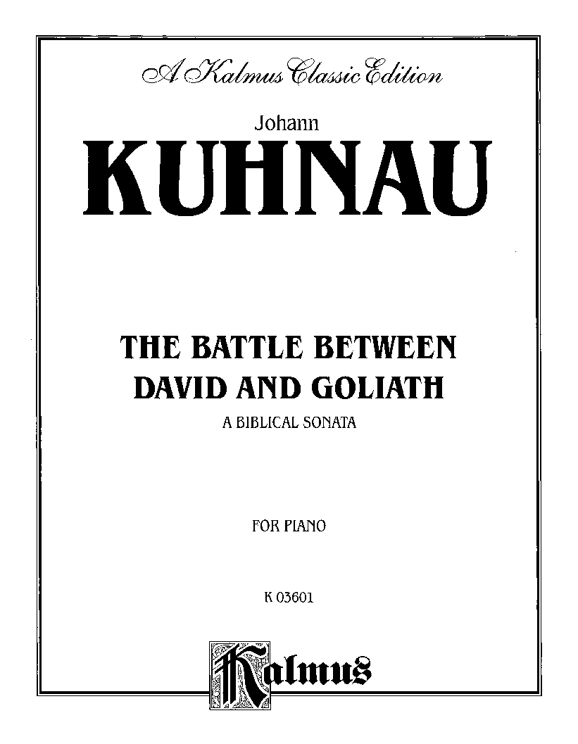 Sonata David And Goliath Thumbnail - Three Duets, Op. 80 (864x1152), Png Download