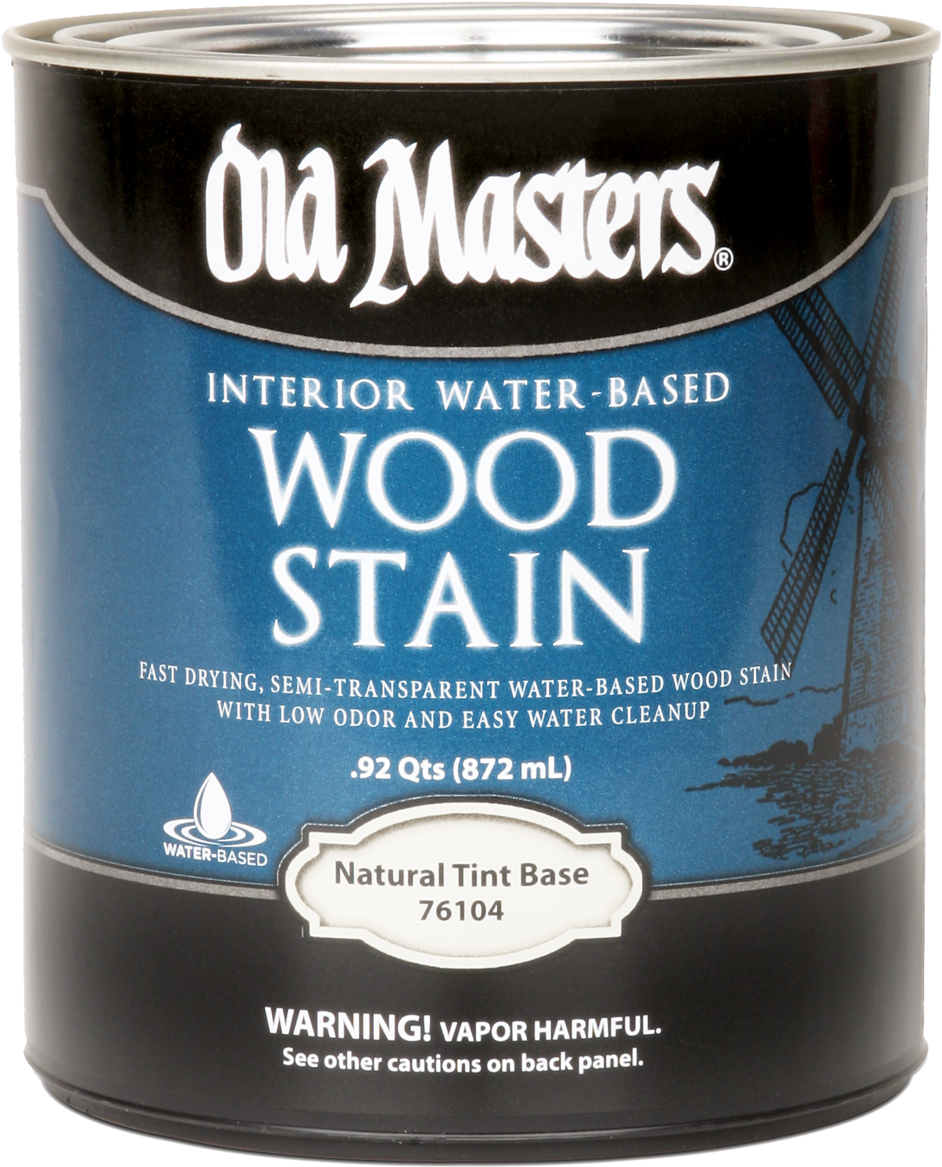 Water-based Wood Stain - Old Masters Wood Stain (1000x1263), Png Download