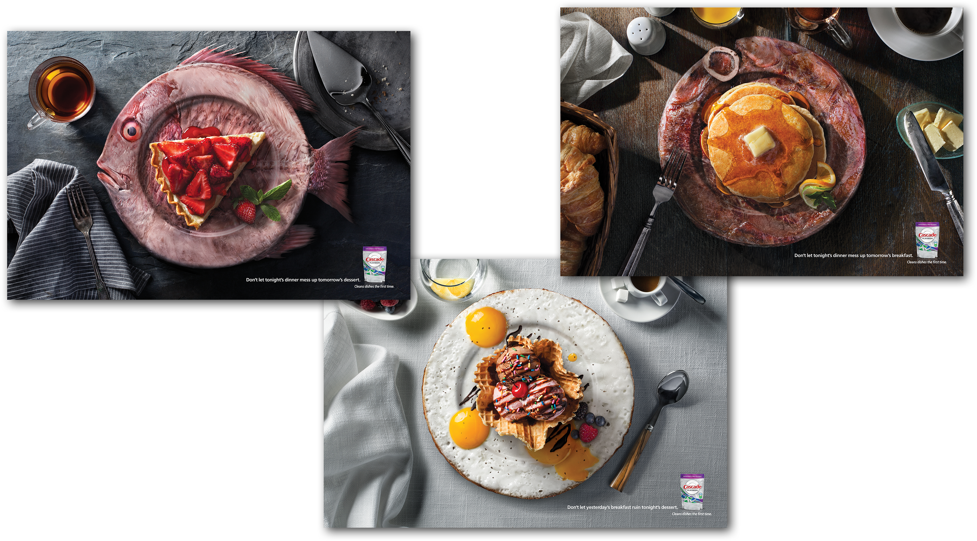 Dirty Plates In The Photography Campaign Category • - Superfood (3300x1900), Png Download