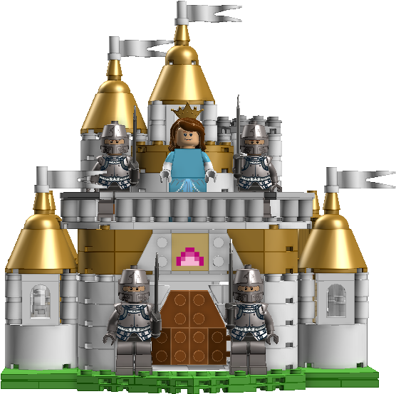 Medieval Castle - Castle (1040x648), Png Download
