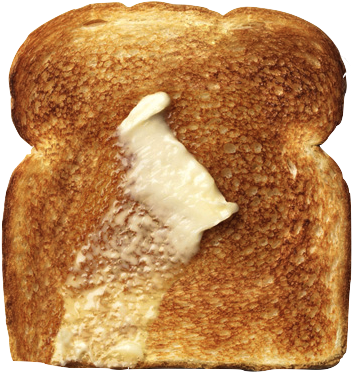 1000 Images About ━ Editing/overlays On We Heart It - Poorly Buttered Toast (700x514), Png Download