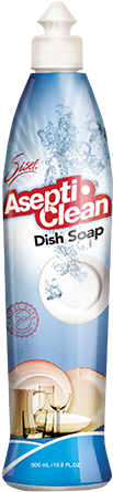 Asepti Clean Dish Soap - Sisel Asepti Clean (400x450), Png Download