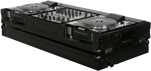 Odyssey Fz12cdjwbl Black Label Flight Zone Table Top - Odyssey Fz12cdjw Dj Case (533x400), Png Download
