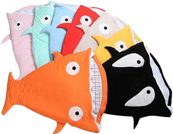 Petite Bello Sleeping Bag Baby Shark Sleeping Bag - Детский Спальник (600x600), Png Download
