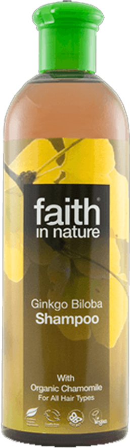 Faith In Nature Ginkgo Biloba Shampoo - Faith In Nature Ginkgo Biloba Shampoo 400 Ml (1000x1350), Png Download