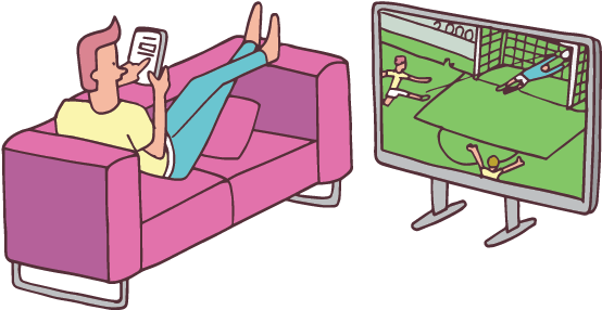 How To Explain Multiscreening To People Who Have No - Chair (569x341), Png Download