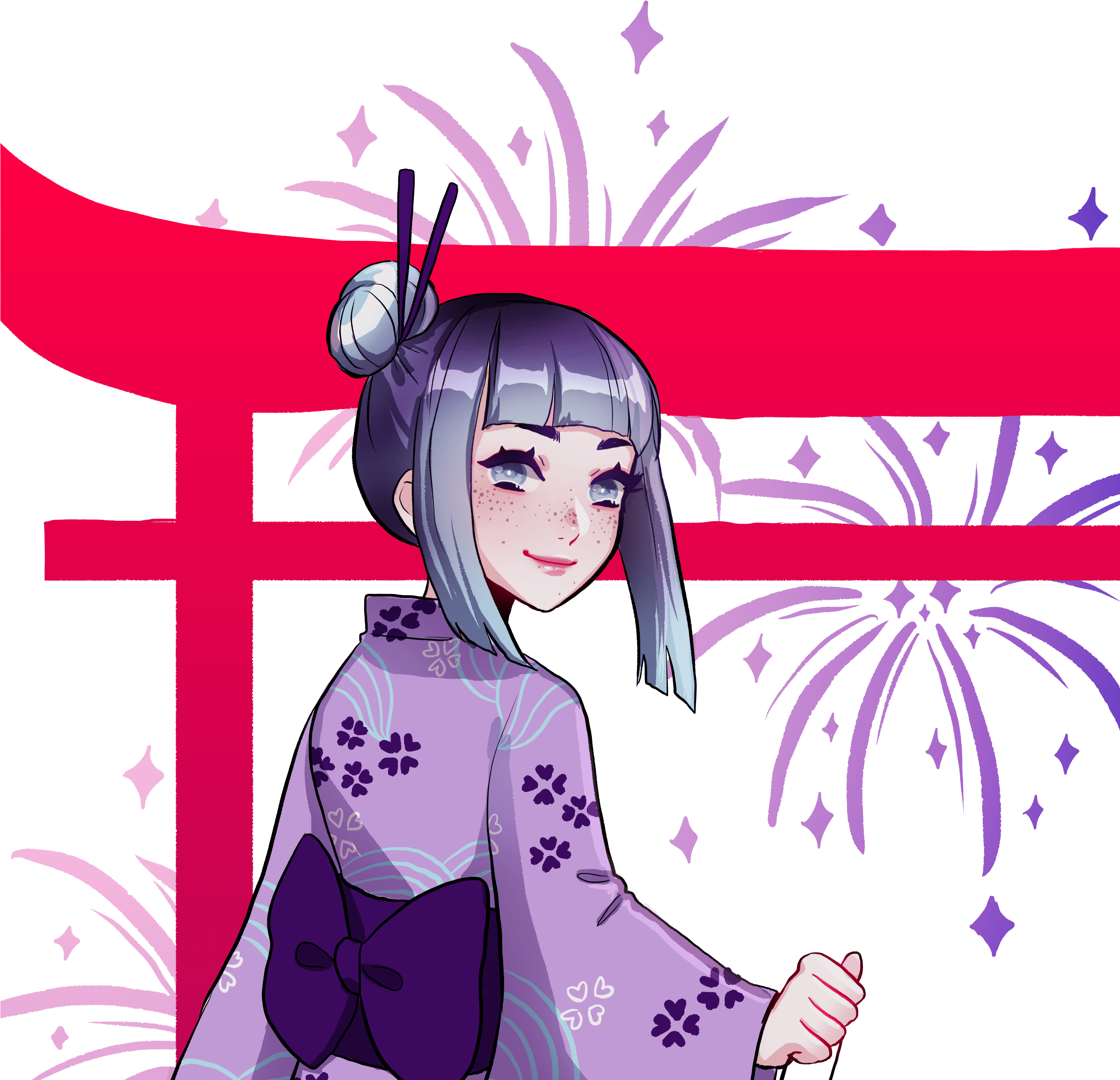 Otaku Gamer Zone - Cartoon (2736x2736), Png Download