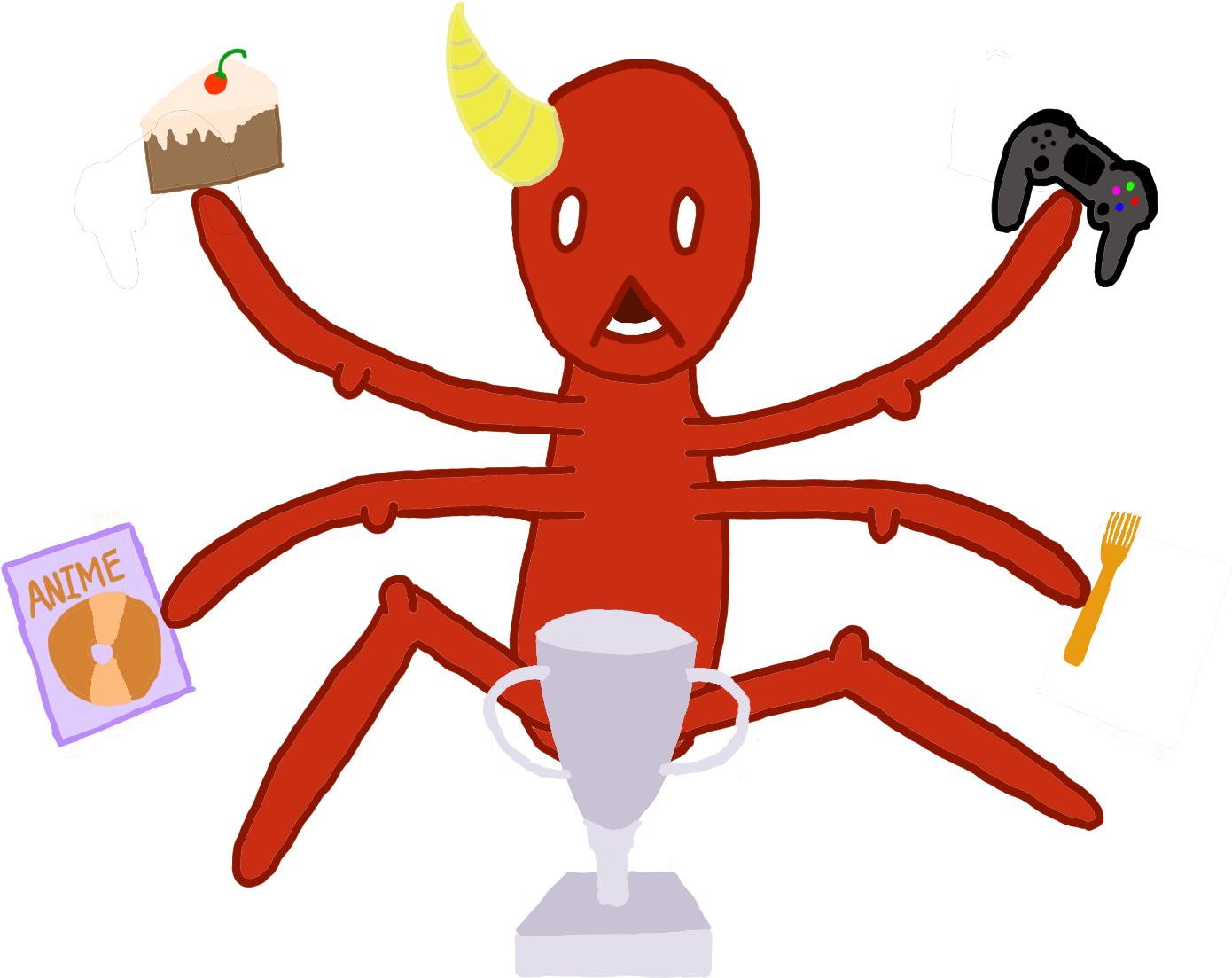 Fire's Otaku Club Rabbit Group Picture - Cartoon (1920x1200), Png Download