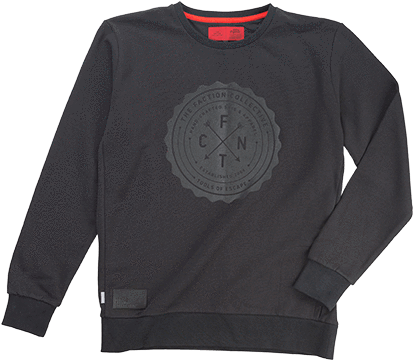 Crew Neck Sweater (412x440), Png Download
