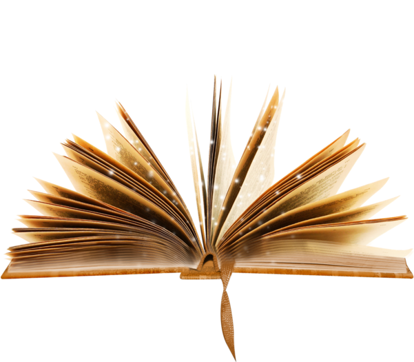 Tube Livre Png - Transparent Gold Book Png (600x565), Png Download