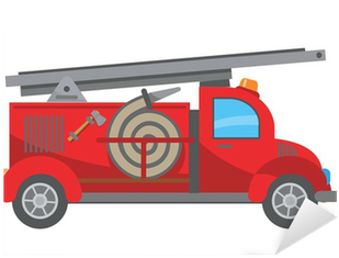 Fire Engine Pictures Cartoon (400x400), Png Download