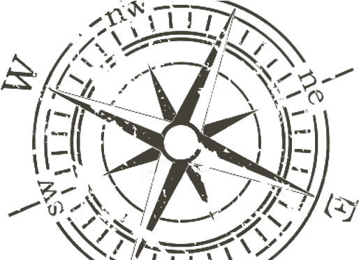 Vintage Compass Png (668x371), Png Download