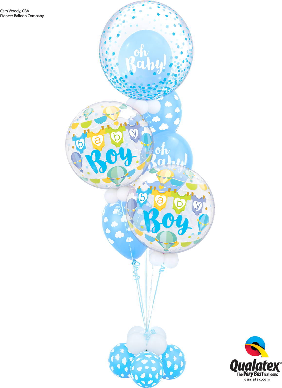 The "colourful Confetti Dots" Are Perfect For This - 15cm Qualatex Quick Link Balloons Assorted Colours (1200x1600), Png Download