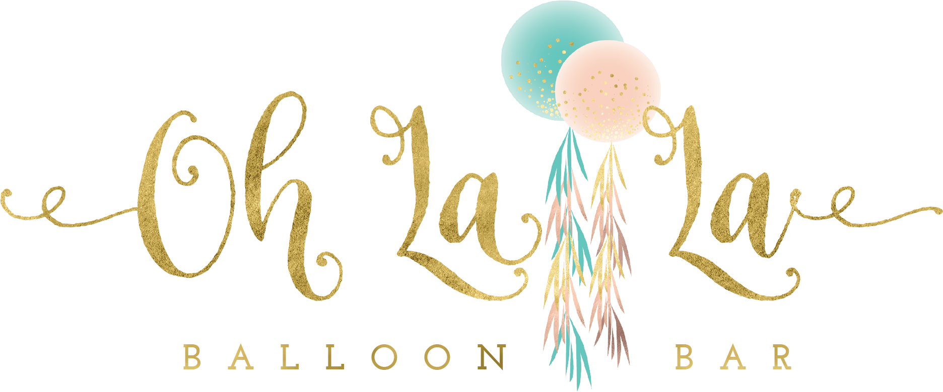 Custom Clear 50cm Confetti Balloon Small - Balloon (2331x900), Png Download