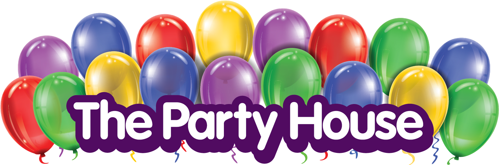 Confetti Bubble Balloons With Tassels And Bows Personalised - Party House Pencoed (1668x552), Png Download