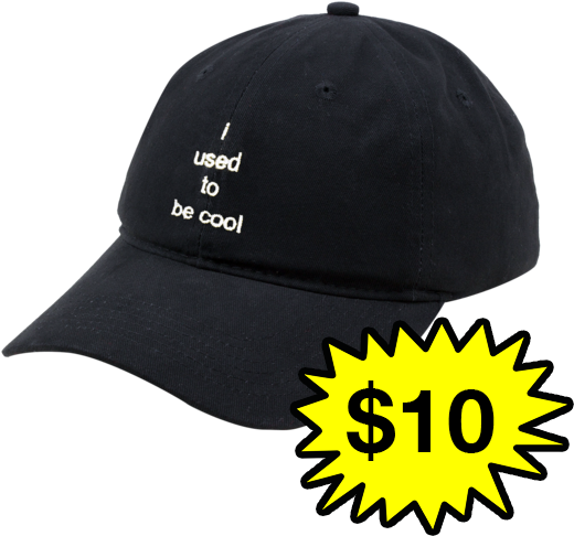 I Used To Be Cool Dad Hat - Clip Art Price Tag (600x600), Png Download