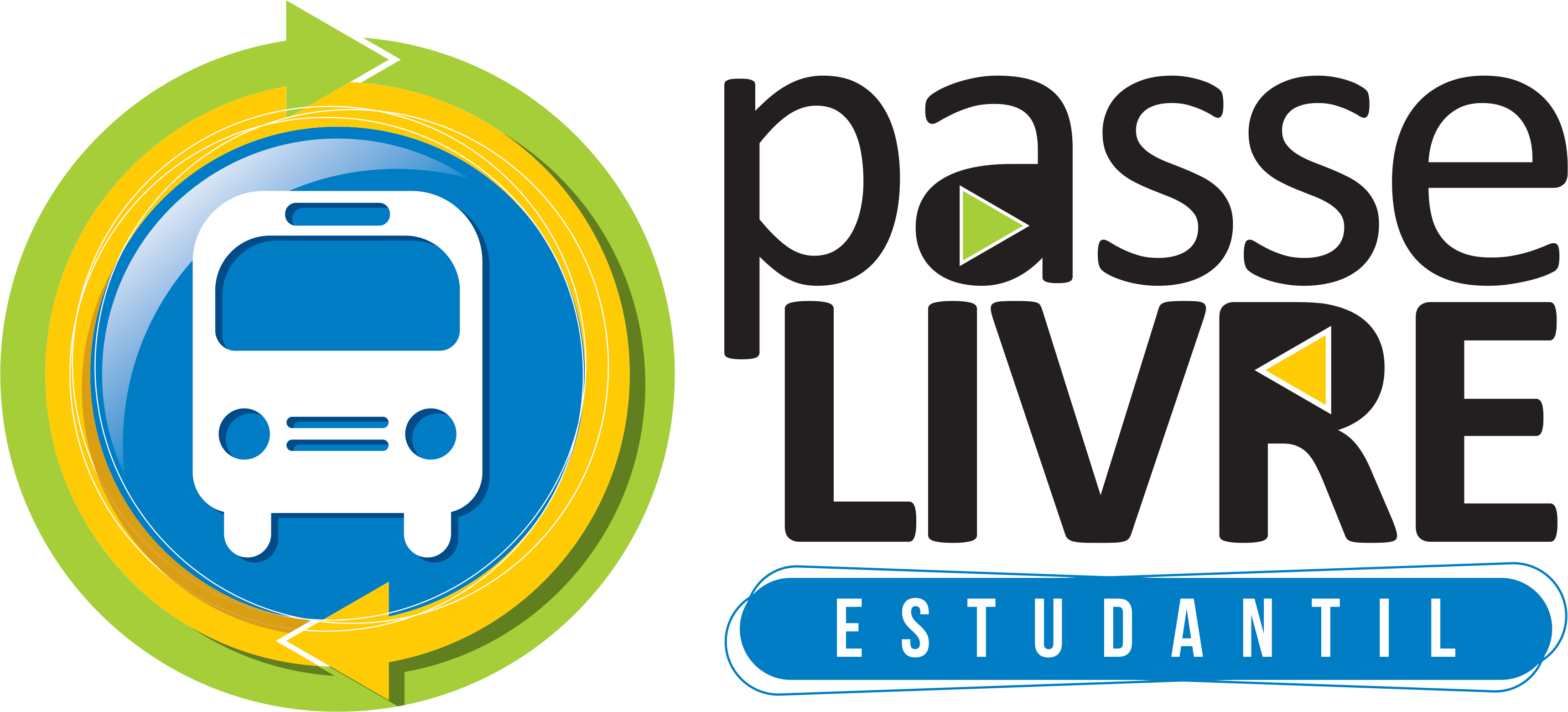 Passe Livre Estudantil - Passe Livre Estudantil 2017 (3438x1560), Png Download