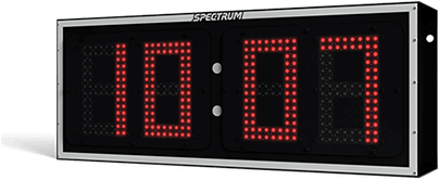 5100 Locker Room Countdown Clock - Spectrum Scoreboards (450x310), Png Download