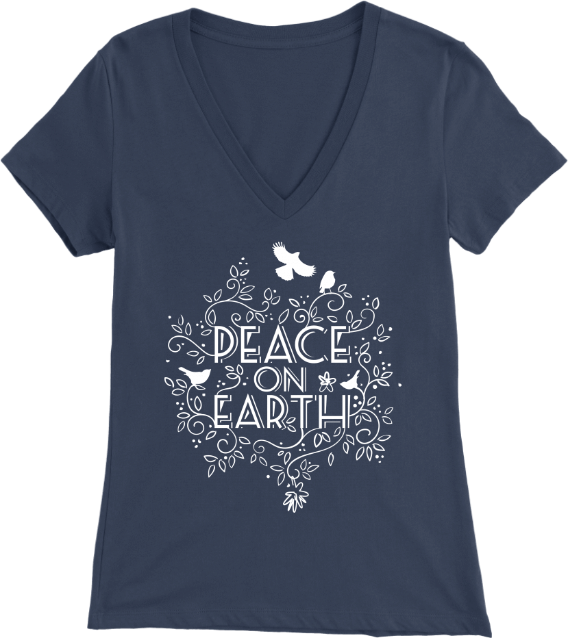 Peace On Earth - T-shirt (1024x1024), Png Download