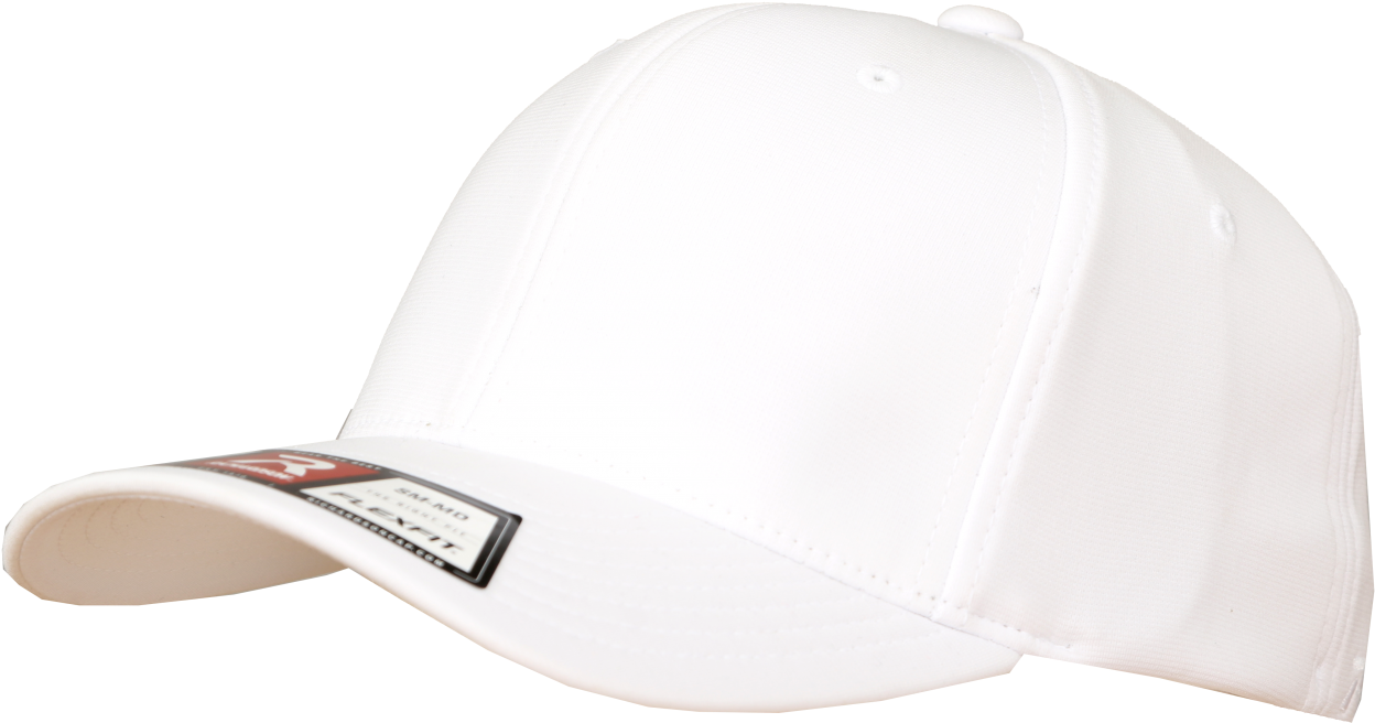 'cool Dry' Flexfit Officiating Hat White - Baseball Cap (1500x1000), Png Download