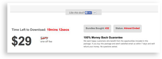 Variation B - Countdown Clock Checkout (659x240), Png Download