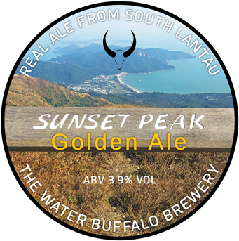 Sunset Peak Golden Ale Is The Most Recent Addition - Label (345x358), Png Download