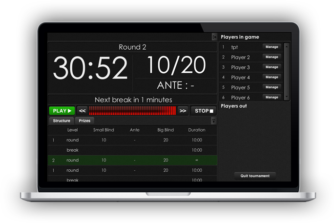 Poker Timer Best Tournament Clock Free Download Or - Saldi (690x475), Png Download