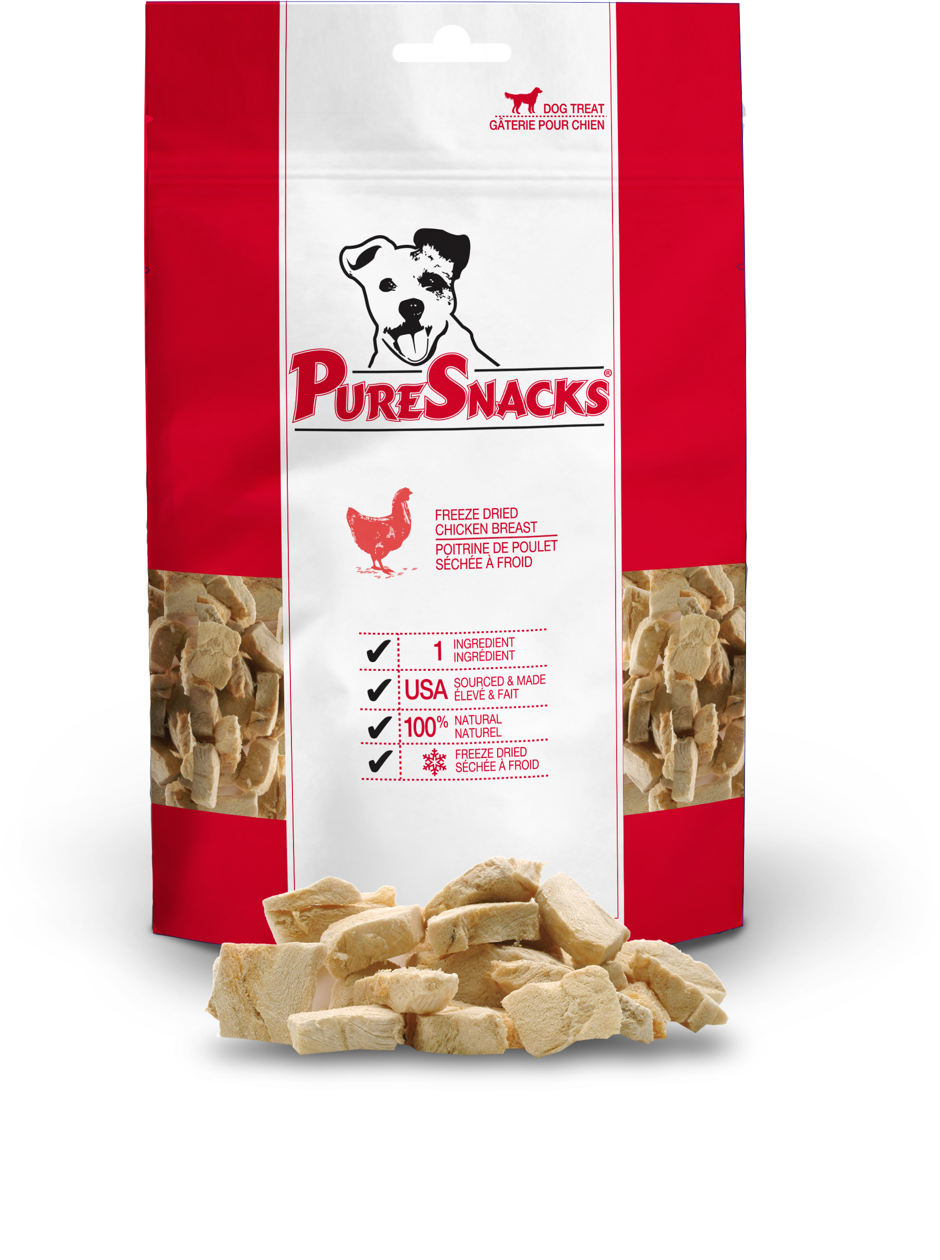 Jpeg - Puresnacks Freeze Dried Chicken Breast Dog Treat (4000x3000), Png Download
