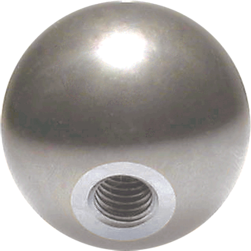 Heavy Duty Knob Handle Made Of Type 316 Stainless Steel - Bolas Inox Con Rosca (990x990), Png Download