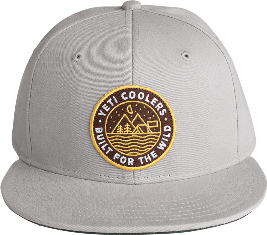 Outdoor Badge High-pro Flat Brim - Yeti Outdoor Badge High Profile Flat Brim Cap, Men's, (1680x1024), Png Download