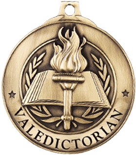 Cmval - Valedictorian Medal (300x400), Png Download
