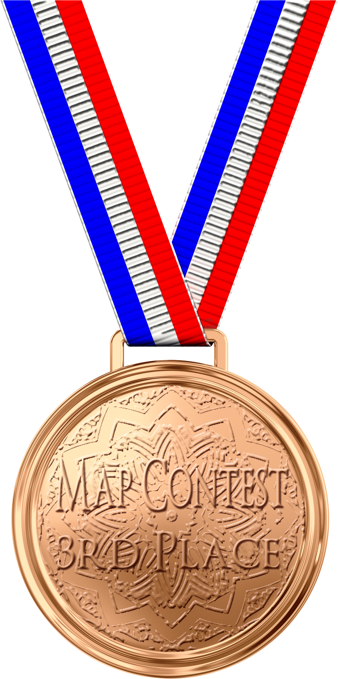 3rd Place Medal - Gold Medal (1490x2483), Png Download