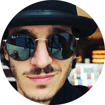 A Geek With A Hat (350x350), Png Download