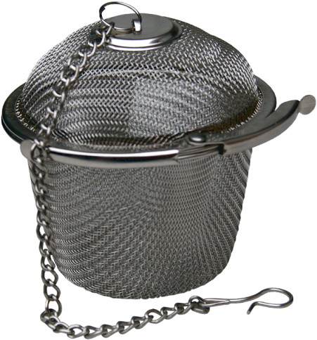 6cm Stainless Steel Hopping Ball Diffuser - Lid (550x550), Png Download