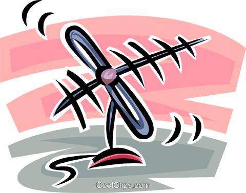 Antenna Royalty Free Vector Clip Art Illustration - Illustration (480x377), Png Download