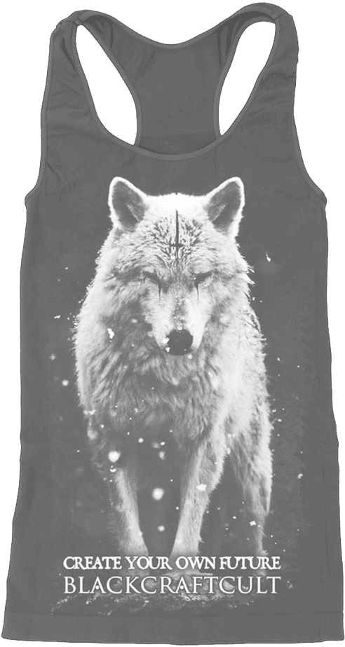 Lone Wolf - Racerback Tank - Baron Corbin Lone Wolf T Shirt (750x1000), Png Download