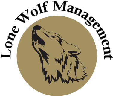 Lone Wolf Management Limited (382x351), Png Download