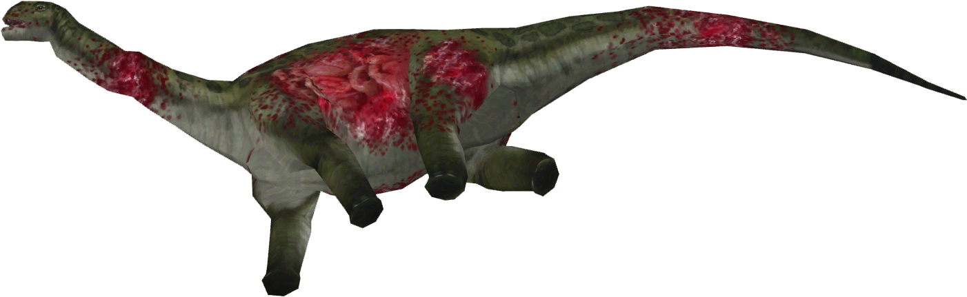 Dead Camarasaurus - Dead Dinosaur Png - Free Transparent PNG Download