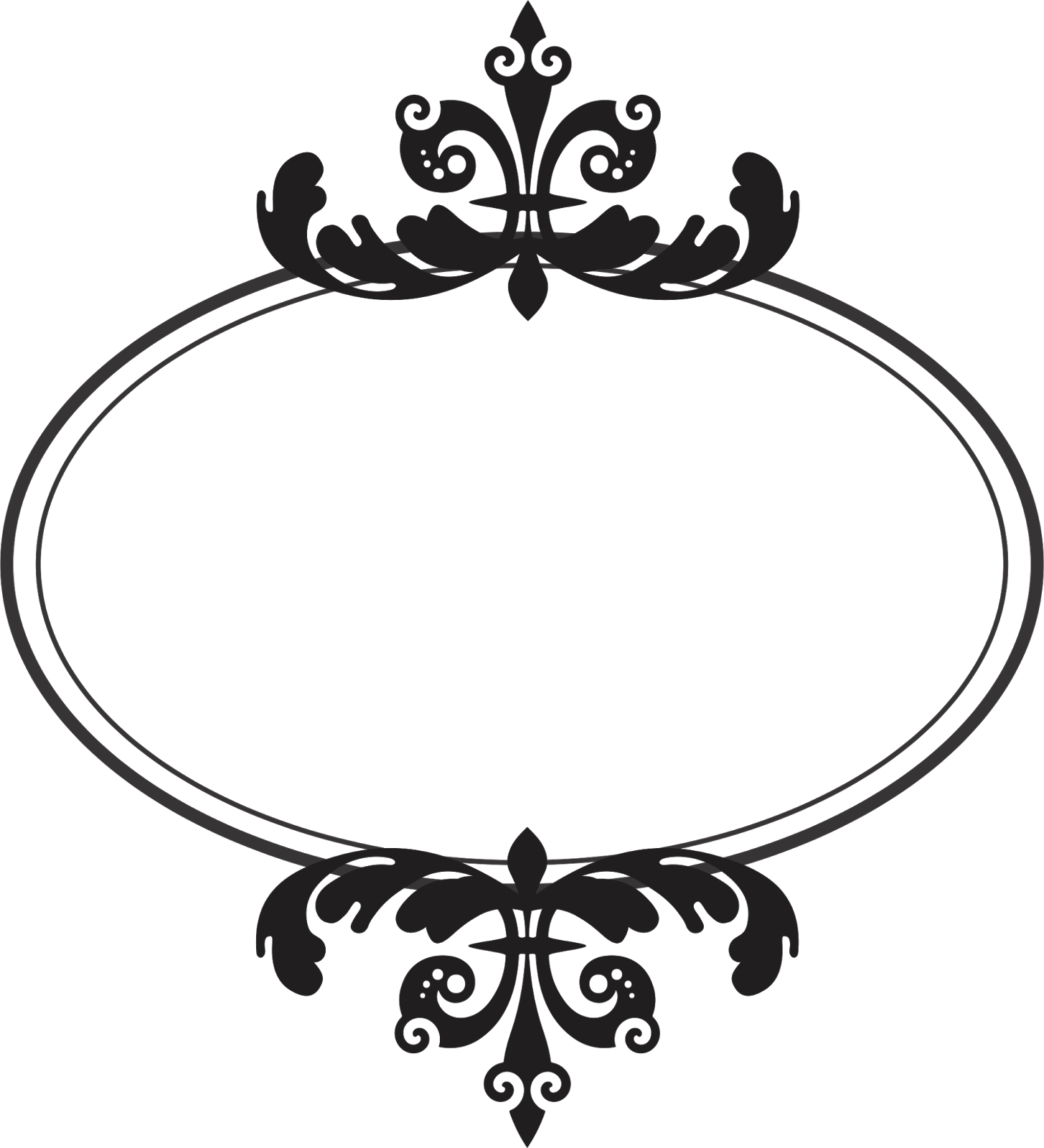 Imagens Em Png - Moldura Vintage Png (1455x1600), Png Download