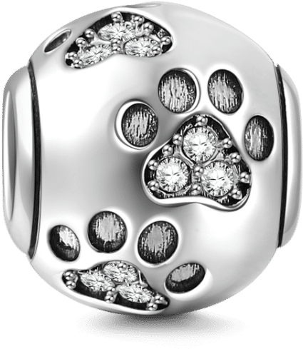 Animals Charms Soufeel Dog Paw (750x750), Png Download