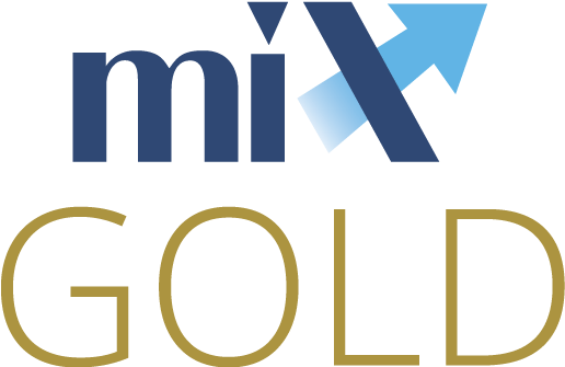 Mix Market Gold Logo - Microfinance Information Exchange (515x412), Png Download