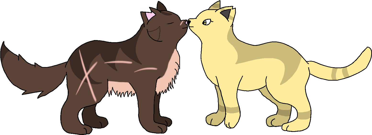 Tigerstar And Goldenflower - Goldenflower (1600x1200), Png Download