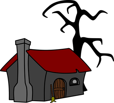 Spooky Old House - Masters Of Horror: More Essays On Horror Fiction [book] (374x340), Png Download