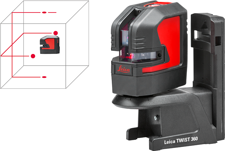 Save 9% Leica Lino L2p5 1 Cross Line & Point Red Beam - Leica Lino L2p5 1 (1100x720), Png Download