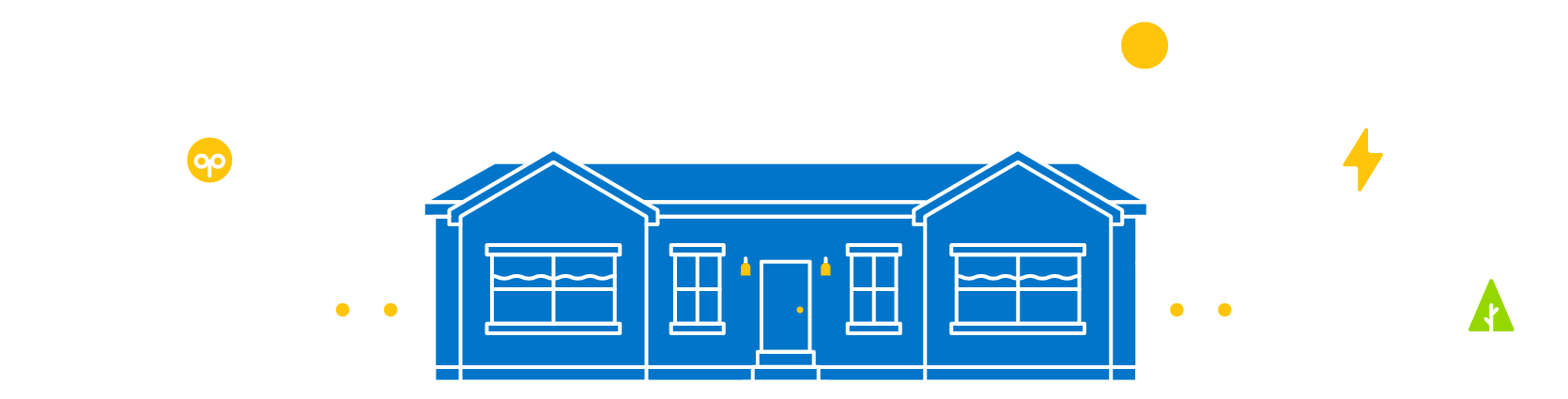 Energy Smart Home - East Ridge (1670x425), Png Download